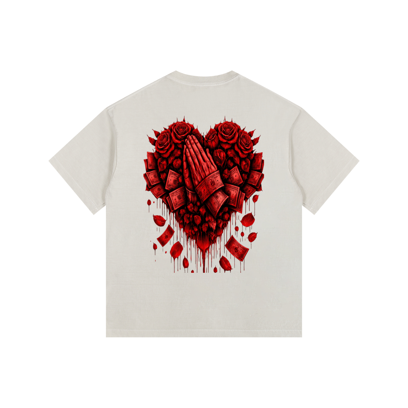 Vintage Washed Oversized Cotton T-Shirt