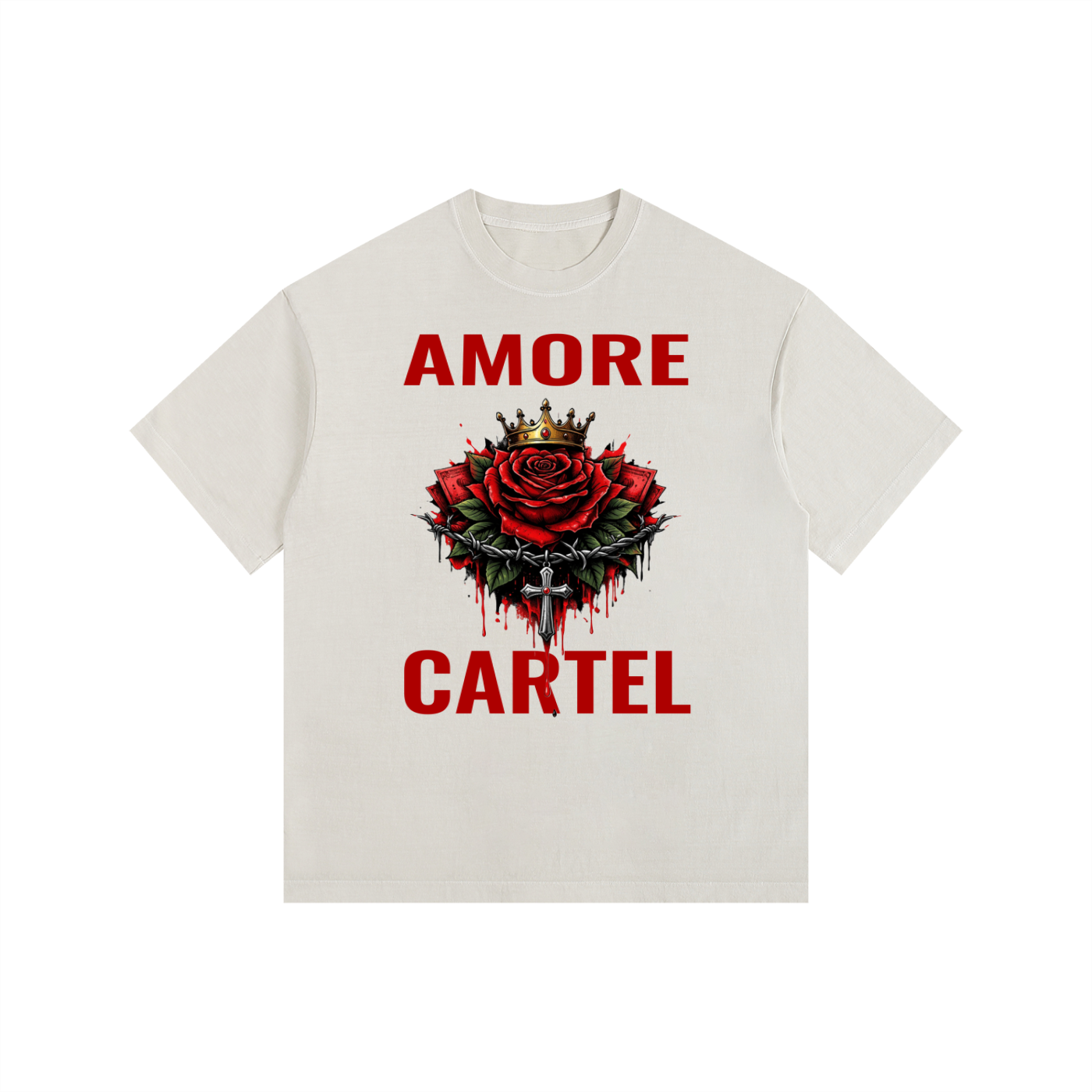 AMORE CARTEL OVER SIZED TEE