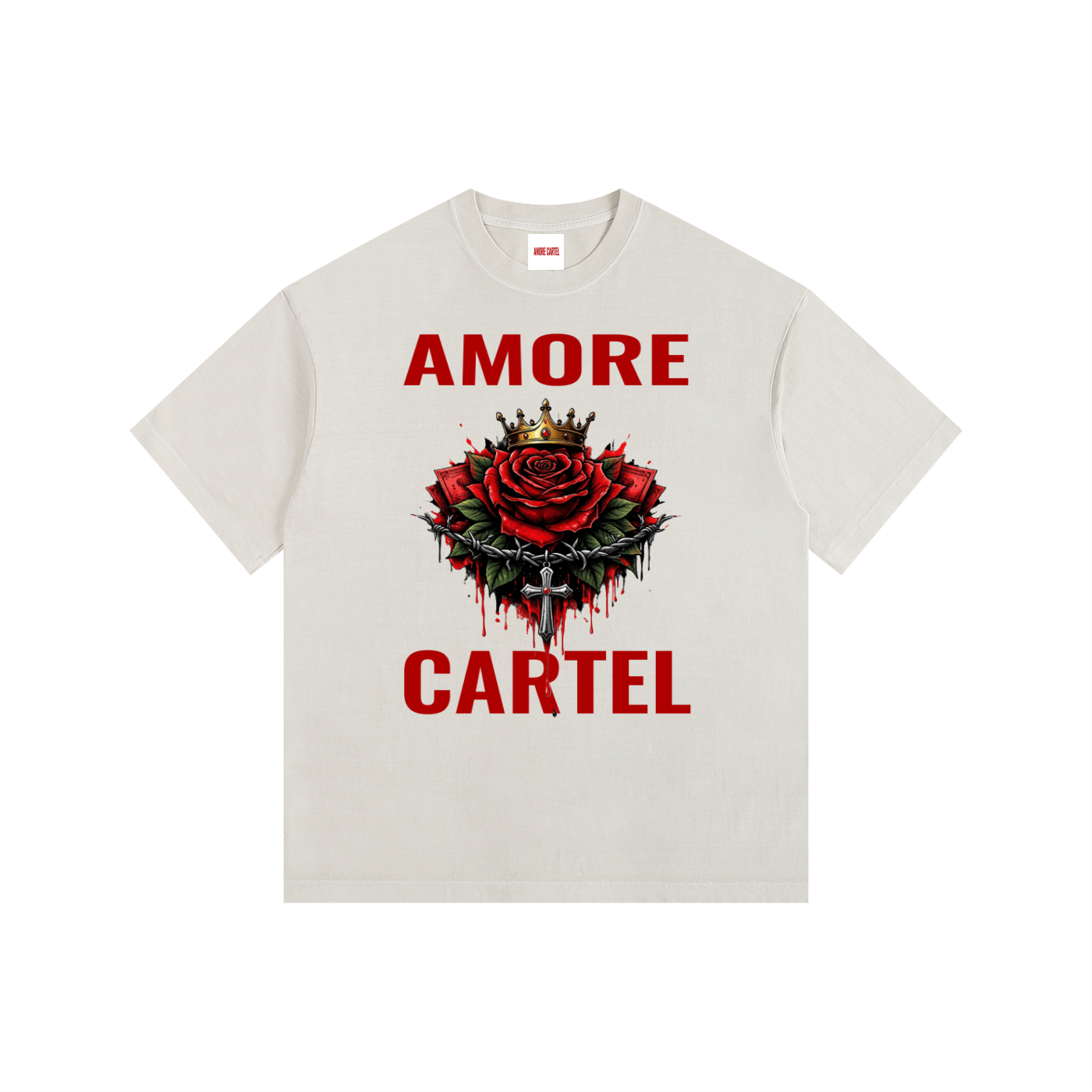 Vintage Washed Oversized Cotton T-Shirt